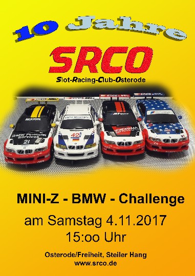 SRCO BMW Challenge Mini-Z